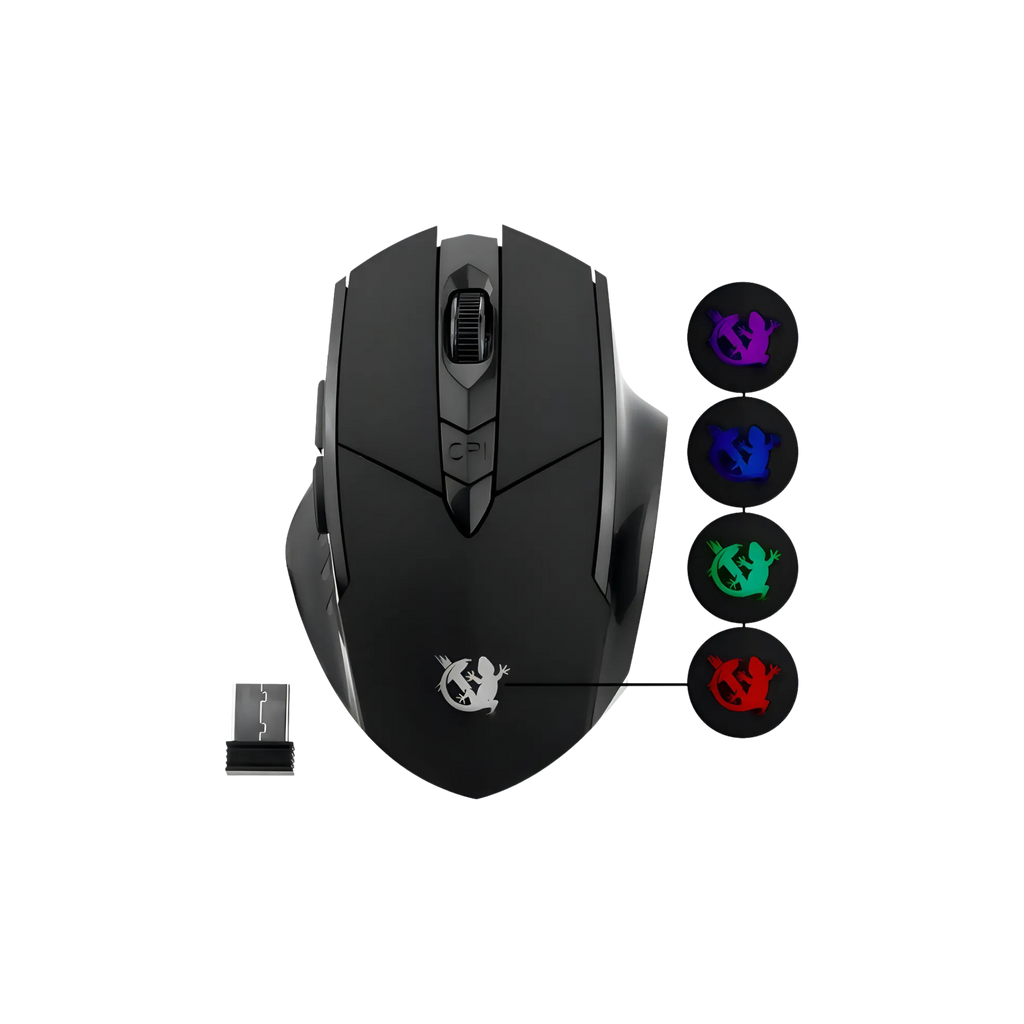 MOUSE INALÁMBRICO GAMER RGB