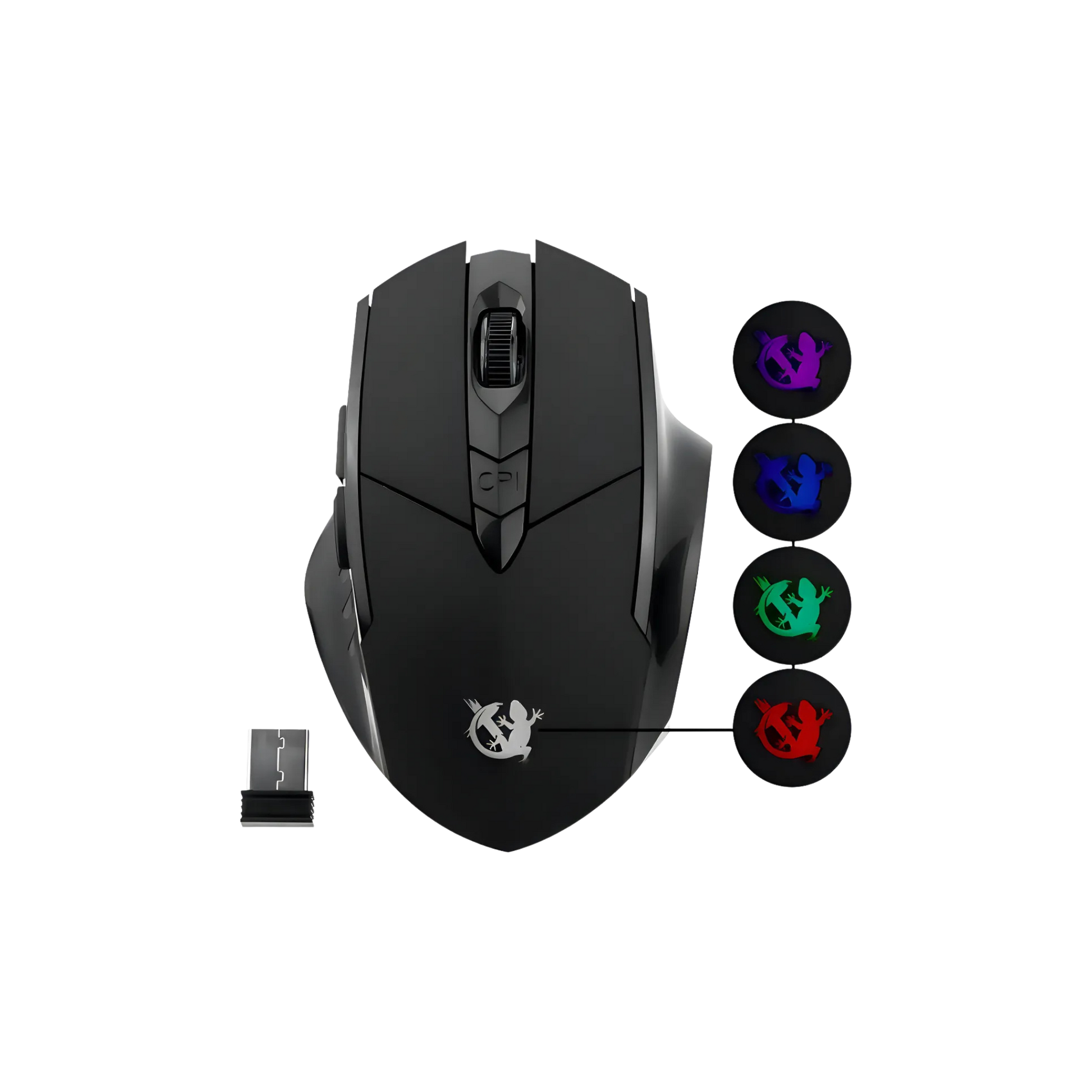 MOUSE INALÁMBRICO GAMER RGB